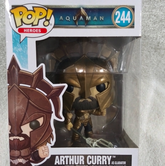 Funko Other - Funko Pop Arthur Curry as Gladiator